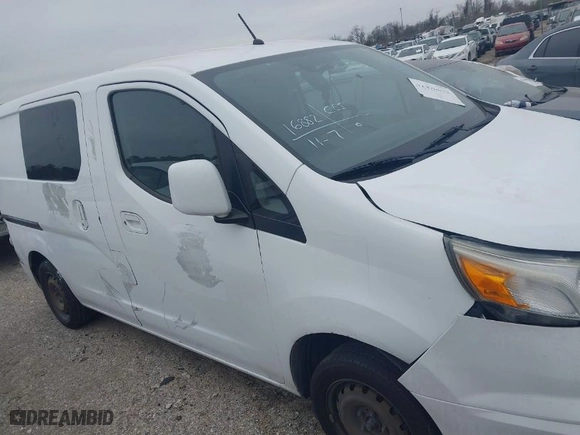 2015 Chevrolet City Express Cargo Van LS with VIN 3N63M0YN9FK726522, listed as a IAAI auction lot 41496673 with 357,534 mi miles. Bid and sale history available at carsss.com. Image 13.