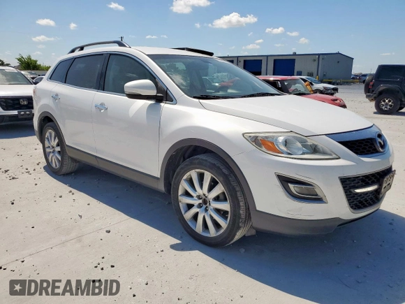 2012 Mazda CX-9 Grand Touring with VIN JM3TB2DA5C0359393, listed as a Copart auction lot 61839075 with 168,740 mi miles and Salvage title. Bid and sale history available at DreamBid. Image 4.