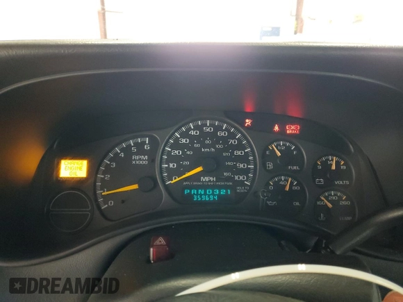 2001 Chevrolet Suburban LT with VIN 3GNFK16T21G242868, listed as a Copart auction lot 73703894 with 359,694 mi miles and Salvage Title. Bid and sale history available at carsss.com. Image 9.