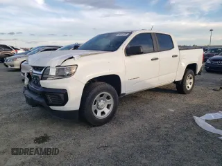 2021 Chevrolet Colorado 2WD Work Truck with VIN 1GCGSBEA0M1274529, listed as a Copart auction lot 46441155 with 30,612 mi miles and Clean Title. Bid and sale history available at carsss.com. Image 1.