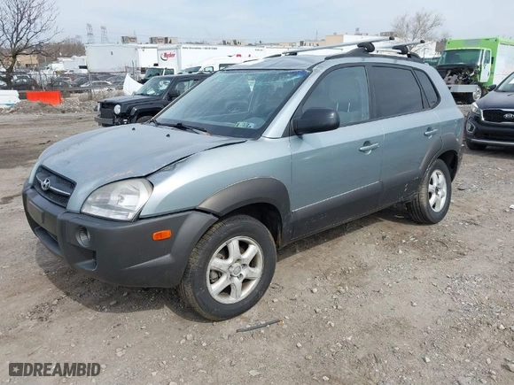 2005 Hyundai Tucson GLS with VIN KM8JN72D95U040538, listed as a IAAI auction lot 41834195 with NaN miles. Bid and sale history available at carsss.com. Image 2.
