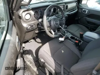 2023 Jeep Wrangler Willys z VIN 1C4HJXAG1PW578099, wystawiony jako Copart lot #47427495 z przebiegiem 9 657 mil mil oraz Szkoda całkowita • Salvage title. Historia ofert i sprzedaży dostępna na DreamBid. Obrazek 8.