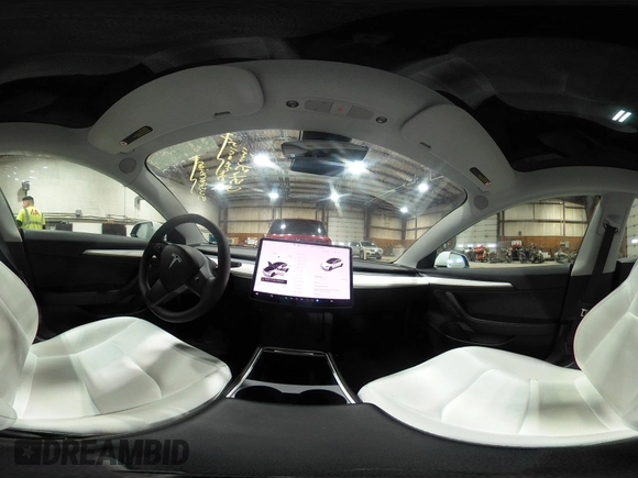 2021 Tesla Model 3 Long Range with VIN 5YJ3E1EBXMF051060, listed as a IAAI auction lot 41958018 with 65,631 mi miles. Bid and sale history available at carsss.com. Image 21.