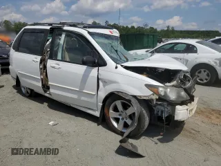 2006 Mazda MPV ES z VIN JM3LW28J060567295, wystawiony jako Copart lot #56372455 z przebiegiem Nie podano mil oraz Szkoda całkowita • Salvage title. Historia ofert i sprzedaży dostępna na DreamBid. Obrazek 4.