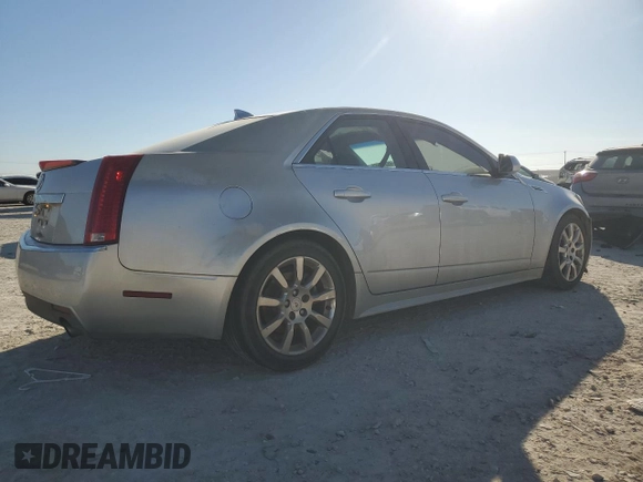 2010 Cadillac CTS Luxury with VIN 1G6DE5EG9A0142566, listed as a Copart auction lot 46512665 with 201,112 mi miles and Salvage Title. Bid and sale history available at carsss.com. Image 3.