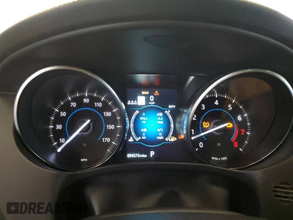 2019 Jaguar F-Pace 25t Prestige with VIN SADCK2FX7KA362285, listed as a Copart auction lot 54249565 with 96,573 mi miles and Clean Title. Bid and sale history available at DreamBid. Image 9.