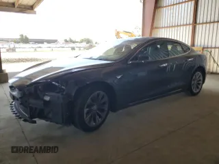 2016 Tesla Model S 70 with VIN 5YJSA1E15GF159542, listed as a Copart auction lot 58253965 with 70,373 mi miles and Salvage title. Bid and sale history available at DreamBid. Image 1.