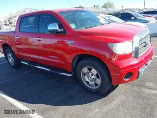 2007 Toyota Tundra LTD with VIN 5TBEV58177S470706, listed as a IAAI auction lot 41544450 with 10 mi miles. Bid and sale history available at carsss.com. Image 1.
