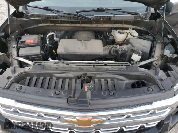 2023 Chevrolet Silverado 1500 LTZ with VIN 2GCUDGEDXP1141604, listed as a Copart auction lot 87593255 with 47,296 mi miles and Salvage Title. Bid and sale history available at carsss.com. Image 13.