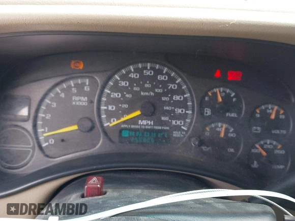 2001 Chevrolet Tahoe LT with VIN 1GNEC13T51R152790, listed as a IAAI auction lot 42320012 with 258,806 mi miles and . Bid and sale history available at DreamBid. Image 7.