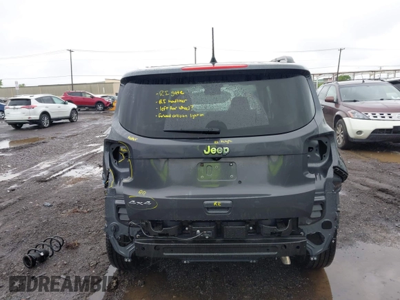 2023 Jeep Renegade Upland with VIN ZACNJDB18PPP62252, listed as a IAAI auction lot 42319846 with 11,831 mi miles and . Bid and sale history available at DreamBid. Image 16.