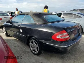 2005 Mercedes-Benz CLK 500 with VIN WDBTK75J45F134515, listed as a Copart auction lot 75918994 with Not Provided miles and Non Repairable. Bid and sale history available at DreamBid. Image 2.