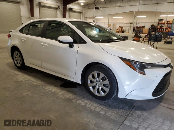 2024 Toyota Corolla LE with VIN 5YFB4MDEXRP142319, listed as a Copart auction lot 53906645 with 12,983 mi miles and Salvage Title. Bid and sale history available at carsss.com. Image 4.