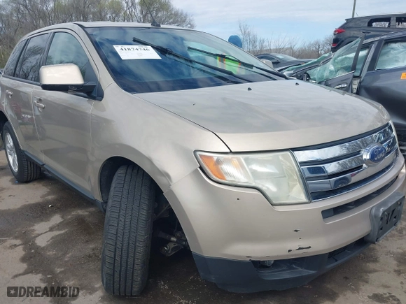 2007 Ford Edge SEL with VIN 2FMDK38C07BA53913, listed as a IAAI auction lot 41874746 with 166,861 mi miles. Bid and sale history available at carsss.com. Image 6.