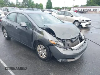 2012 Honda Civic LX z VIN 19XFB2F50CE106348, wystawiony jako IAAI lot #42258603 z przebiegiem 170 941 mil mil oraz . Historia ofert i sprzedaży dostępna na DreamBid. Obrazek 1.