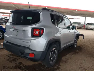 2017 Jeep Renegade Sport with VIN ZACCJAAB3HPE48593, listed as a IAAI auction lot 41957280 with 79,350 mi miles. Bid and sale history available at carsss.com. Image 4.