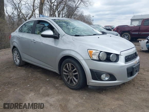 2012 Chevrolet Sonic LT with VIN 1G1JC5SH1C4136526, listed as a IAAI auction lot 41880812 with 169,587 mi miles and . Bid and sale history available at DreamBid. Image 1.