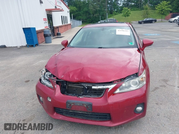 2011 Lexus CT 200h z VIN JTHKD5BH6B2027223, wystawiony jako IAAI lot #42198313 z przebiegiem 161 728 mil mil oraz . Historia ofert i sprzedaży dostępna na DreamBid. Obrazek 6.