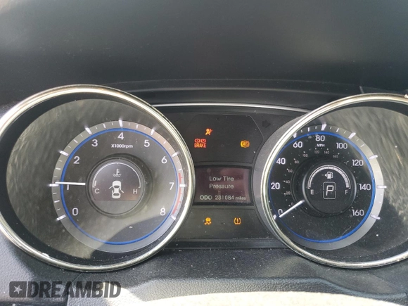 2012 Hyundai Sonata Limited with VIN 5NPEC4AC0CH407577, listed as a Copart auction lot 54094655 with 231,084 mi miles and Salvage Title. Bid and sale history available at carsss.com. Image 9.