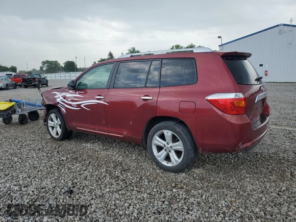 2010 Toyota Highlander Limited z VIN JTEDK3EH7A2152709, wystawiony jako Copart lot #65324325 z przebiegiem 167 807 mil mil oraz Szkoda całkowita • Salvage title. Historia ofert i sprzedaży dostępna na DreamBid. Obrazek 2.