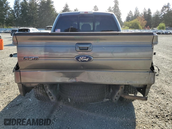2011 Ford F-150 XLT with VIN 1FTFW1ET3BFB63789, listed as a Copart auction lot 54613875 with 152,982 mi miles and Salvage Title. Bid and sale history available at carsss.com. Image 6.