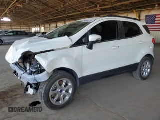 2021 Ford EcoSport SE z VIN MAJ3S2GE3MC448859, wystawiony jako Copart lot #61014185 z przebiegiem 28 018 mil mil oraz Czysty tytuł • Clean title. Historia ofert i sprzedaży dostępna na DreamBid. Obrazek 1.