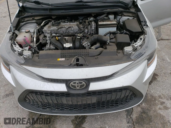 2022 Toyota Corolla LE with VIN 5YFEPMAE9NP329537, listed as a Copart auction lot 50352565 with 52,847 mi miles and Salvage Title. Bid and sale history available at carsss.com. Image 12.