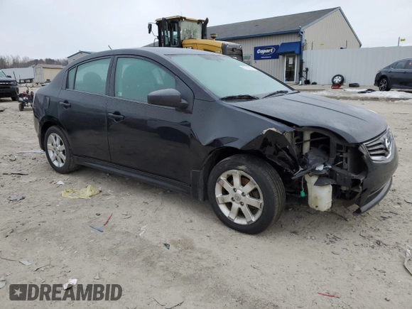 2011 Nissan Sentra 2.0 with VIN 3N1AB6APXBL621400, listed as a Copart auction lot 87606075 with 156,045 mi miles and Salvage Title. Bid and sale history available at DreamBid. Image 4.