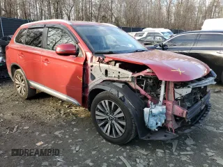 2019 Mitsubishi Outlander SE with VIN JA4AD3A30KZ034516, listed as a Copart auction lot 86527884 with 106,381 mi miles and Salvage title. Bid and sale history available at DreamBid. Image 4.
