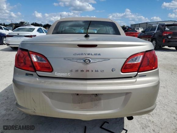 2009 Chrysler Sebring Touring with VIN 1C3LC55D19N568551, listed as a Copart auction lot 77804644 with 0 mi miles and Salvage Title. Bid and sale history available at carsss.com. Image 6.