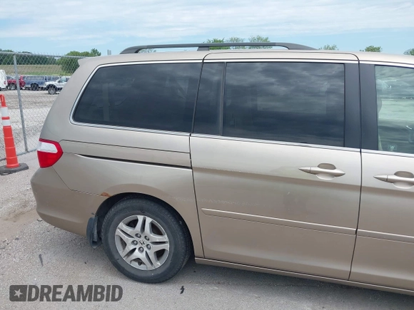 2005 Honda Odyssey EX with VIN 5FNRL38475B029026, listed as a IAAI auction lot 42489079 with 156,075 mi miles and . Bid and sale history available at DreamBid. Image 17.