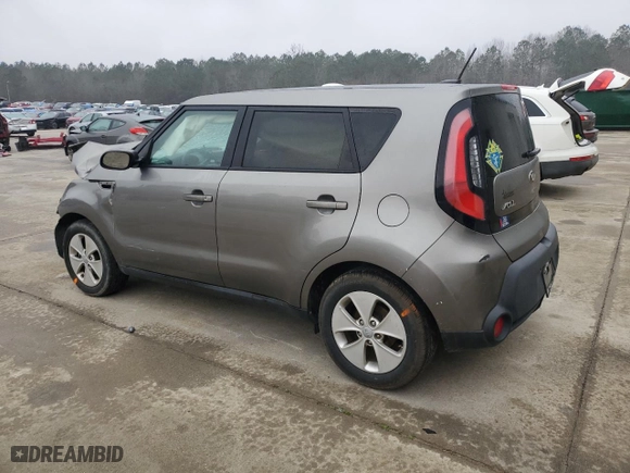 2015 Kia Soul with VIN KNDJN2A20F7190710, listed as a Copart auction lot 46115735 with 158,280 mi miles and Salvage Title. Bid and sale history available at carsss.com. Image 2.