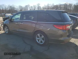 2019 Honda Odyssey EX-L with VIN 5FNRL6H7XKB066983, listed as a Copart auction lot 51290955 with 23,731 mi miles and Salvage Title. Bid and sale history available at carsss.com. Image 2.