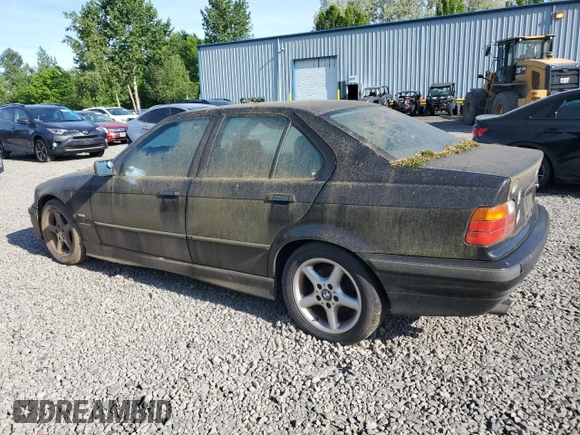 1998 BMW 3 Series 328iA with VIN WBACD4329WAV61738, listed as a Copart auction lot 68561744 with 0 mi miles and Salvage Title. Bid and sale history available at carsss.com. Image 2.