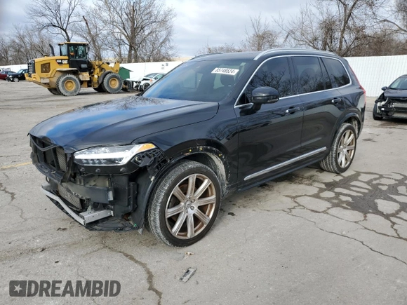 2017 Volvo XC90 Inscription with VIN YV4A22PL4H1170763, listed as a Copart auction lot 85748524 with 92,306 mi miles and Clean Title. Bid and sale history available at carsss.com. Image 1.
