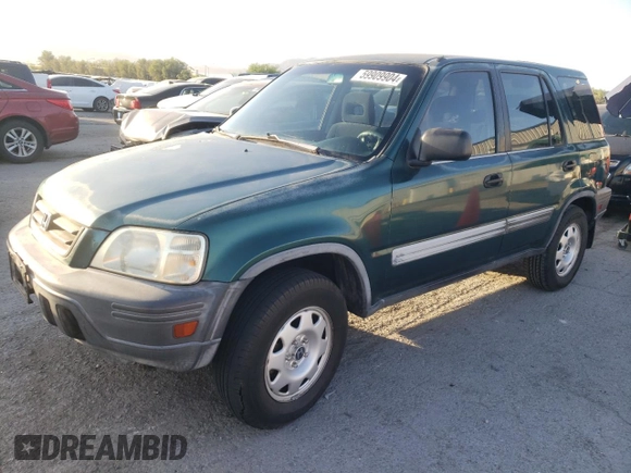 1999 Honda CR-V LX with VIN JHLRD1849XC083285, listed as a Copart auction lot 59909904 with 127,759 mi miles and Salvage Title. Bid and sale history available at carsss.com. Image 1.