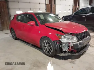 2017 Lexus CT with VIN JTHKD5BH4H2298712, listed as a IAAI auction lot 41396111 with 99,167 mi miles. Bid and sale history available at carsss.com. Image 1.