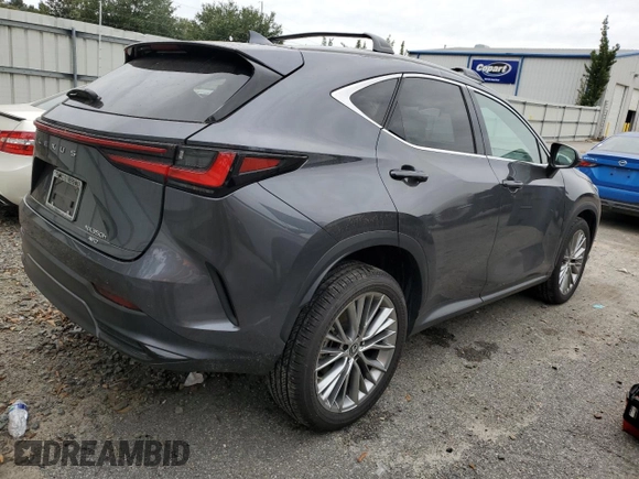 2022 Lexus NX with VIN 2T2GKCEZ8NC009023, listed as a Copart auction lot 74852064 with 20,454 mi miles and Salvage Title. Bid and sale history available at carsss.com. Image 3.