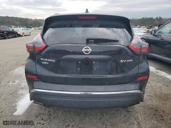2020 Nissan Murano SV with VIN 5N1AZ2BSXLN135008, listed as a Copart auction lot 86695804 with 130,997 mi miles and Clean Title. Bid and sale history available at carsss.com. Image 6.