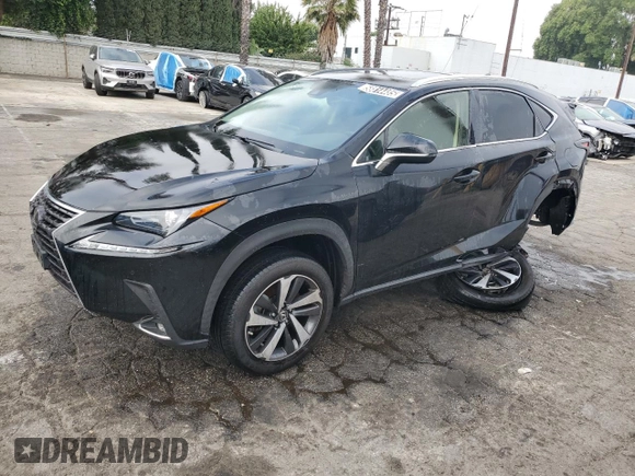 2020 Lexus NX 300 with VIN JTJDARBZ3L5007964, listed as a Copart auction lot 58814485 with 109,063 mi miles and Clean title. Bid and sale history available at DreamBid. Image 1.