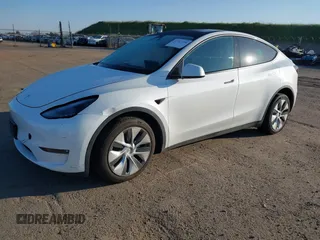 2023 Tesla Model Y Long Range with VIN 7SAYGDEE3PF817097, listed as a IAAI auction lot 41767294 with 64,047 mi miles and . Bid and sale history available at DreamBid. Image 20.