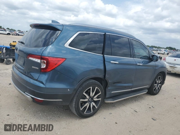 2019 Honda Pilot Touring 7-Passenger z VIN 5FNYF5H63KB037250, wystawiony jako Copart lot #52027065 z przebiegiem 95 693 mil mil oraz Szkoda całkowita • Salvage title. Historia ofert i sprzedaży dostępna na DreamBid. Obrazek 3.