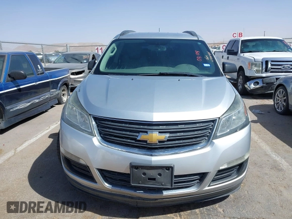 2015 Chevrolet Traverse LS with VIN 1GNKRFEDXFJ388491, listed as a IAAI auction lot 41700140 with 156,233 mi miles and . Bid and sale history available at DreamBid. Image 12.