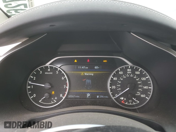 2015 Nissan Murano SV z VIN 5N1AZ2MH1FN284171, wystawiony jako Copart lot #52726995 z przebiegiem 50 567 mil mil oraz Szkoda całkowita • Salvage title. Historia ofert i sprzedaży dostępna na DreamBid. Obrazek 9.