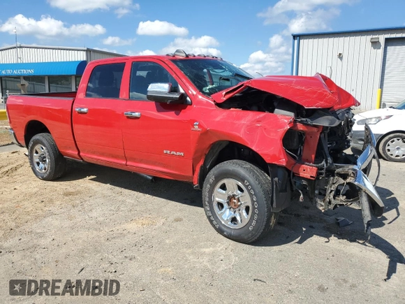 2022 Ram 3500 Tradesman with VIN 3C63R3CL8NG235279, listed as a Copart auction lot 60846814 with 0 mi miles and Salvage Title. Bid and sale history available at carsss.com. Image 4.