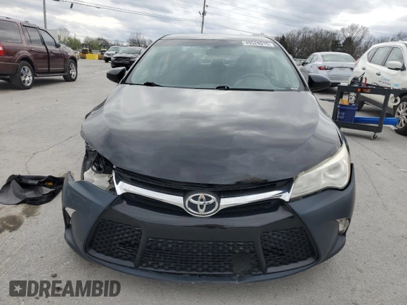 2015 Toyota Camry XLE with VIN 4T1BF1FK5FU981090, listed as a Copart auction lot 49528015 with 112,772 mi miles and Salvage Title. Bid and sale history available at carsss.com. Image 5.