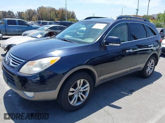 2012 Hyundai Veracruz Limited z VIN KM8NU4CC9CU186976, wystawiony jako IAAI lot #42337951 z przebiegiem 148 084 mil mil oraz . Historia ofert i sprzedaży dostępna na DreamBid. Obrazek 2.