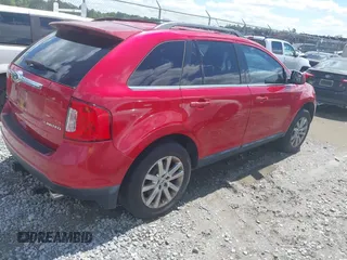 2011 Ford Edge Limited with VIN 2FMDK3KC7BBA41517, listed as a IAAI auction lot 41927713 with 181,780 mi miles. Bid and sale history available at carsss.com. Image 4.