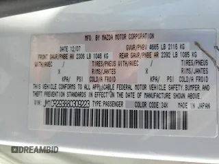 2008 Mazda 5 Sport with VIN JM1CR293880309223, listed as a Copart auction lot 48769575 with 118,244 mi miles and Salvage Title. Bid and sale history available at carsss.com. Image 14.