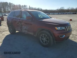 2018 Jeep Grand Cherokee Laredo E with VIN 1C4RJEAG2JC110769, listed as a Copart auction lot 45806125 with 102,293 mi miles and Salvage Title. Bid and sale history available at carsss.com. Image 4.